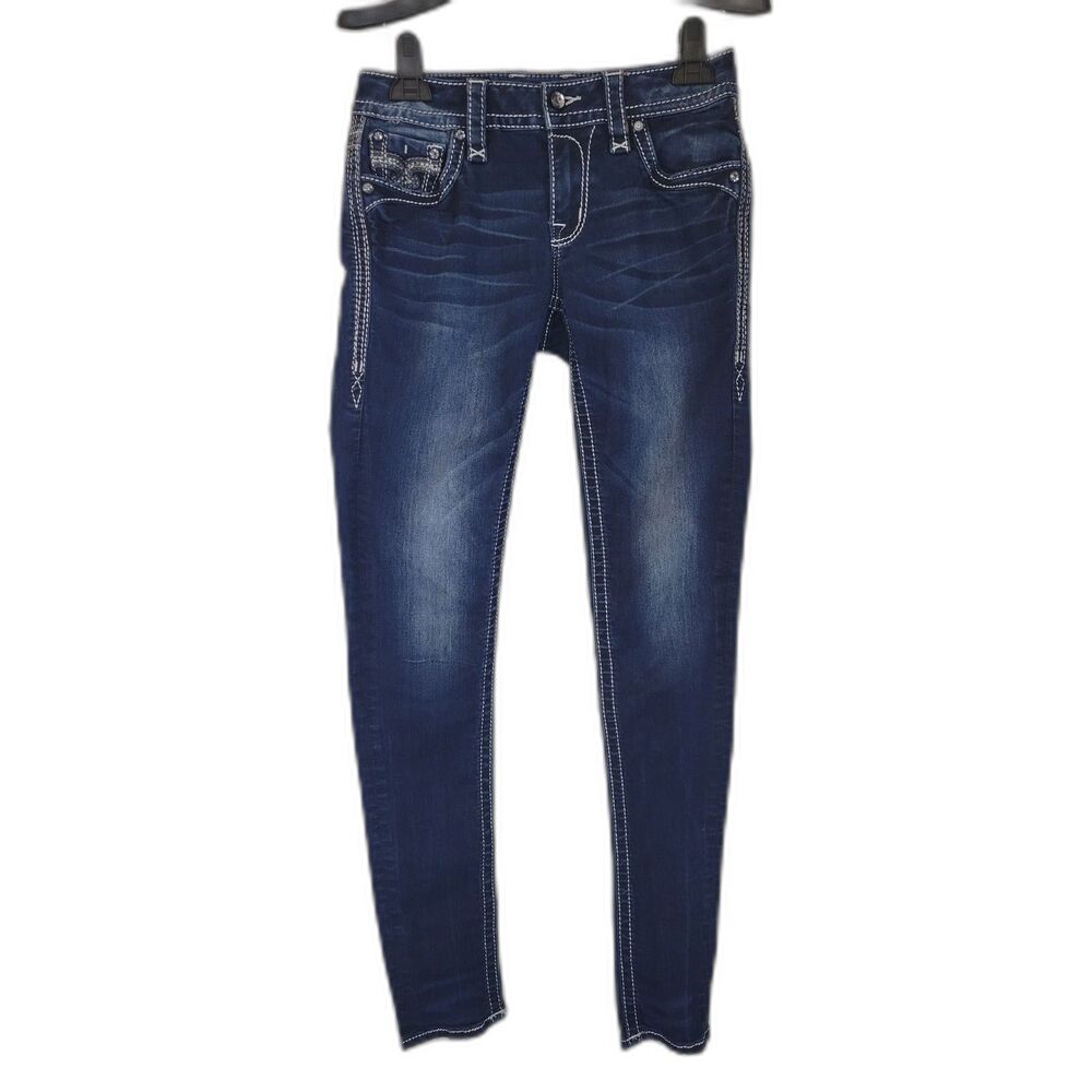 Rock Revival Oliana Mid Rise Skinny Jeans